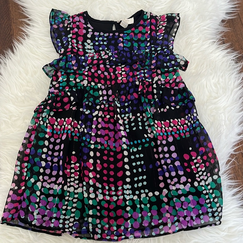 Kate Spade Girls Polka Dot Dress Size 5